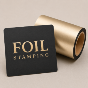 matt gold hot stamping foil roll