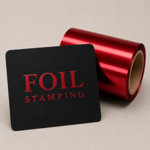 red hot stamping foil roll